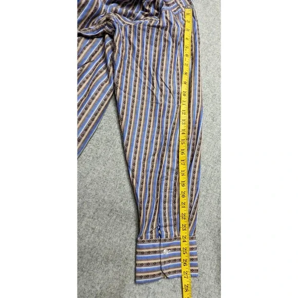 Inserch Icon Big & Tall Jacquard Cotton Men's 4XL Long Sleeve Dress Casual Shirt - Picture 7 of 8